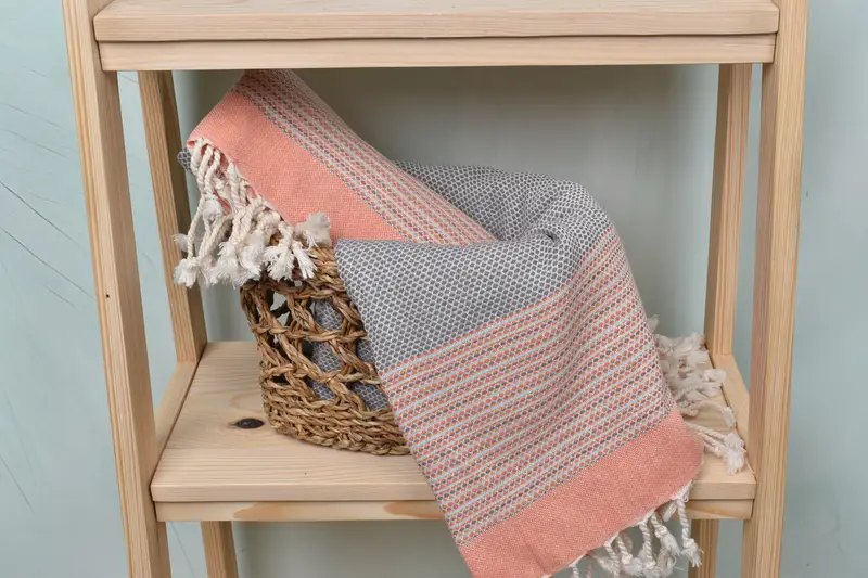 Monogrammed Beach Towel, Unique Gift, Monogram Towels, Bachelor Gifts, Wedding Gifts Towel, 64x40 Cotton Diamond Towel, Luxury Turkish Bath Towel - 4