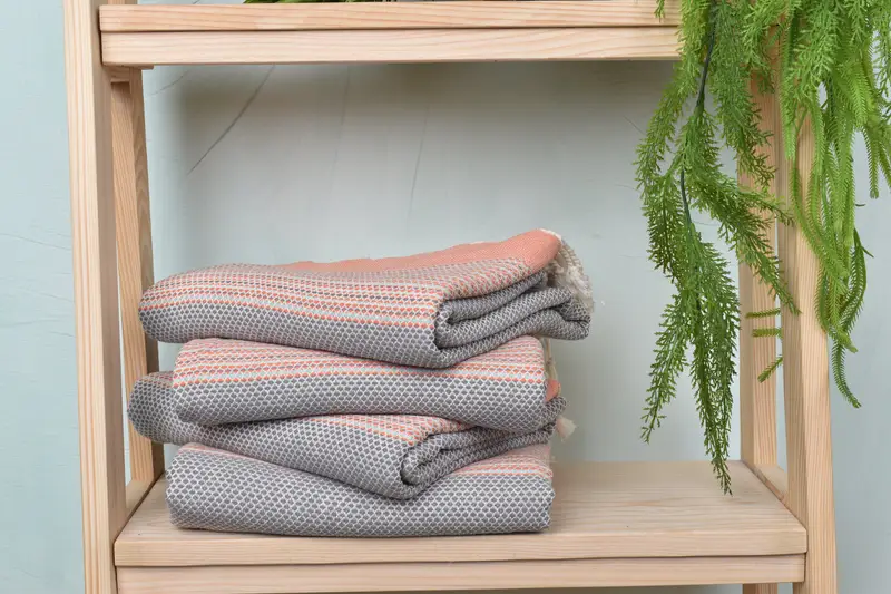 Monogrammed Beach Towel, Unique Gift, Monogram Towels, Bachelor Gifts, Wedding Gifts Towel, 64x40 Cotton Diamond Towel, Luxury Turkish Bath Towel - 7