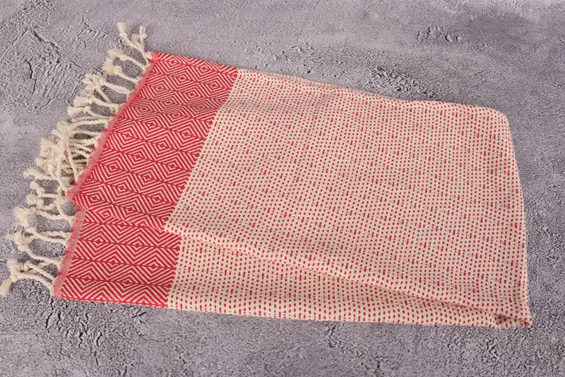 Best Friend Gift, Organic Towel, Bridesmaid Gifts, 36x18 Cotton Diamond Towel, Wedding Gift, Guest Towel, Hand Size Towels, Personalized Hand Towel - 6