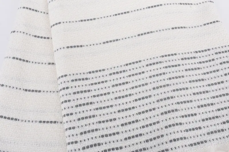 Turkish Towel Beach, Gift For Mom, 70x38 Cotton Striped Design Towel, Handwoven Turkish Towel, Wedding Favors, Summer Gift Ideas, Quick-dry towel - 4