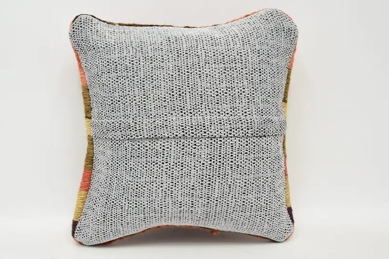 Home Decor Pillow, Pillow for Couch, Handmade Cushion, 12x12 Brown Cushion, Handmade Pillow Cover, Pillow Cover, Turkish Pillow - 6