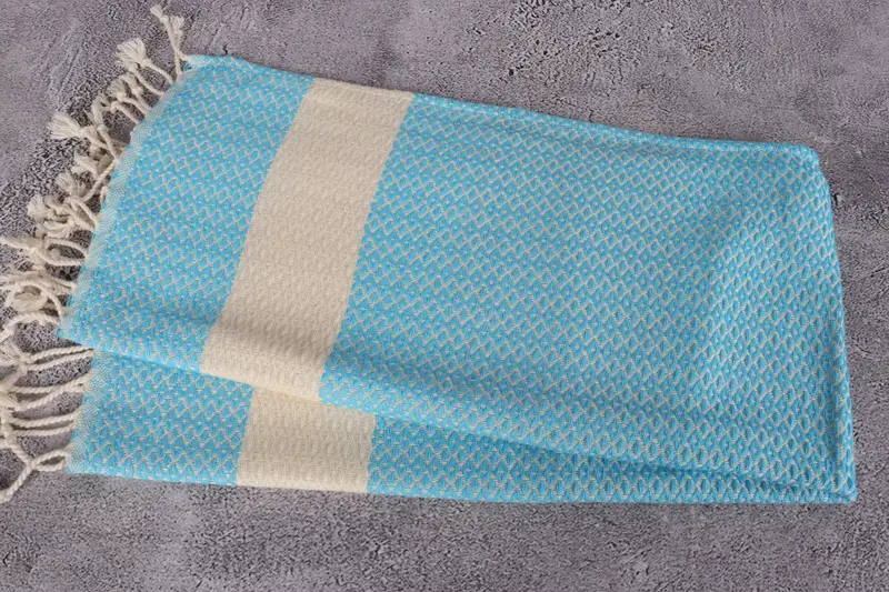 Wedding Favors, Turkish Towel Hand Towel, Gift For The Home Decor, Bachelorette Gifts, 40x20 Cotton Geometric Towel, Monogrammed Hand Towel - 6
