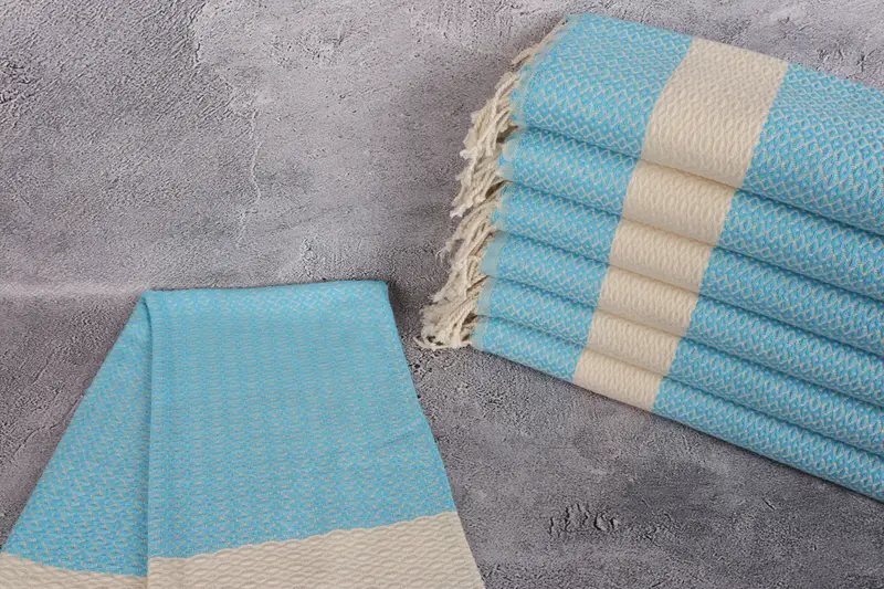 Wedding Favors, Turkish Towel Hand Towel, Gift For The Home Decor, Bachelorette Gifts, 40x20 Cotton Geometric Towel, Monogrammed Hand Towel - 2