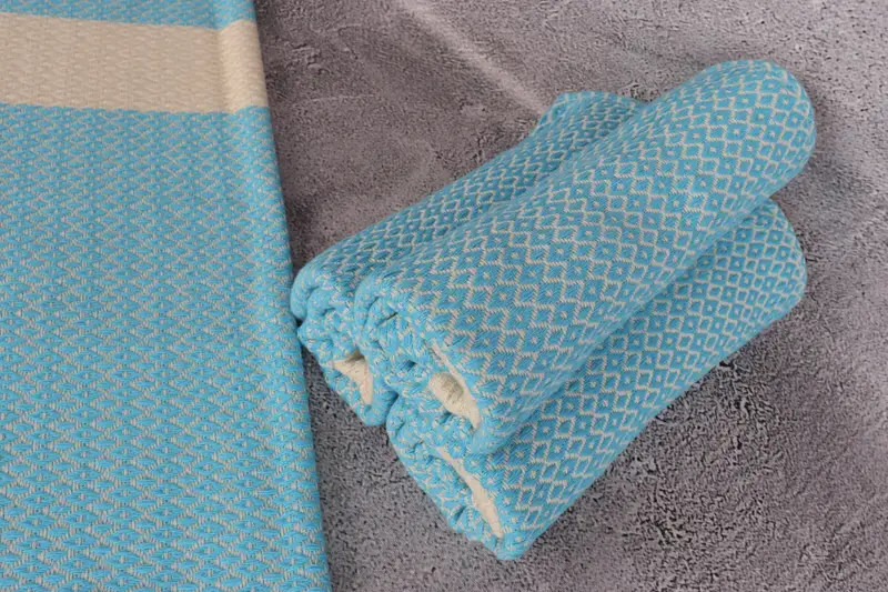 Wedding Favors, Turkish Towel Hand Towel, Gift For The Home Decor, Bachelorette Gifts, 40x20 Cotton Geometric Towel, Monogrammed Hand Towel - 8