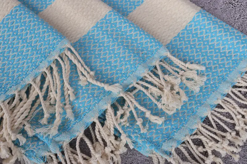 Wedding Favors, Turkish Towel Hand Towel, Gift For The Home Decor, Bachelorette Gifts, 40x20 Cotton Geometric Towel, Monogrammed Hand Towel - 5