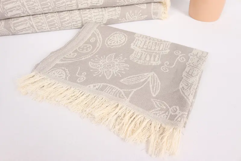 Bridesmaid Gifts Personalized, Personalized Hand Towel, Gifts For Him, Kitchen Towel, Personalized Gifts, 28x20 Cotton Italian Symbols Design Towel - 6