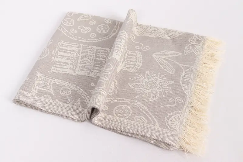 Bridesmaid Gifts Personalized, Personalized Hand Towel, Gifts For Him, Kitchen Towel, Personalized Gifts, 28x20 Cotton Italian Symbols Design Towel - 7
