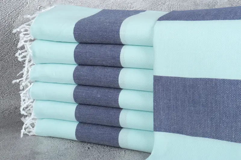 Turkish Beach Towel Monogram, Wedding Gift, Travel Towel, Wedding For Favor, Organic Turkish towel, 70x40 Cotton Striped Towel, Turkish beach towel - 1