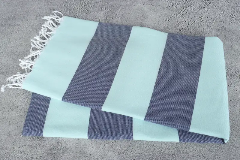 Turkish Beach Towel Monogram, Wedding Gift, Travel Towel, Wedding For Favor, Organic Turkish towel, 70x40 Cotton Striped Towel, Turkish beach towel - 6