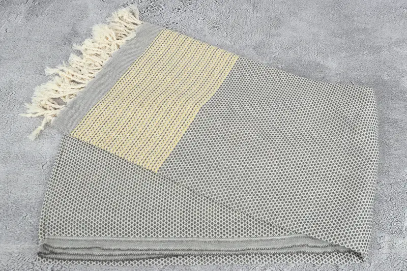 Summer Gift, Wedding Hand Made Gift, Family Gift, 70x40 Cotton Geometric Towel, Organic Towel, Personalized Turkish Towel, Personalized Beach Towel - 6