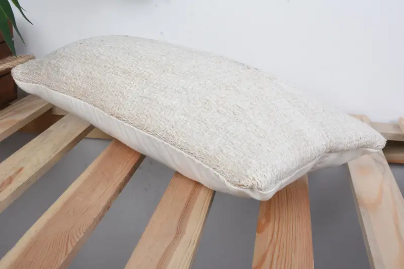 Pillow Sham, Ethnical Kilim Rug Pillow, Interior Designer Pillow, Antique Pillows, Patio Cushion Cover, 8x16 White Pillow Sham - 6