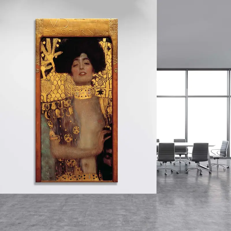 Gustav Klimt, Judith and the Head of Holofernes, Gustav Klimt Art, Fine Art Poster, Wall Decor Art Poster, Klimt Print, Gustav Klimt Poster - 1
