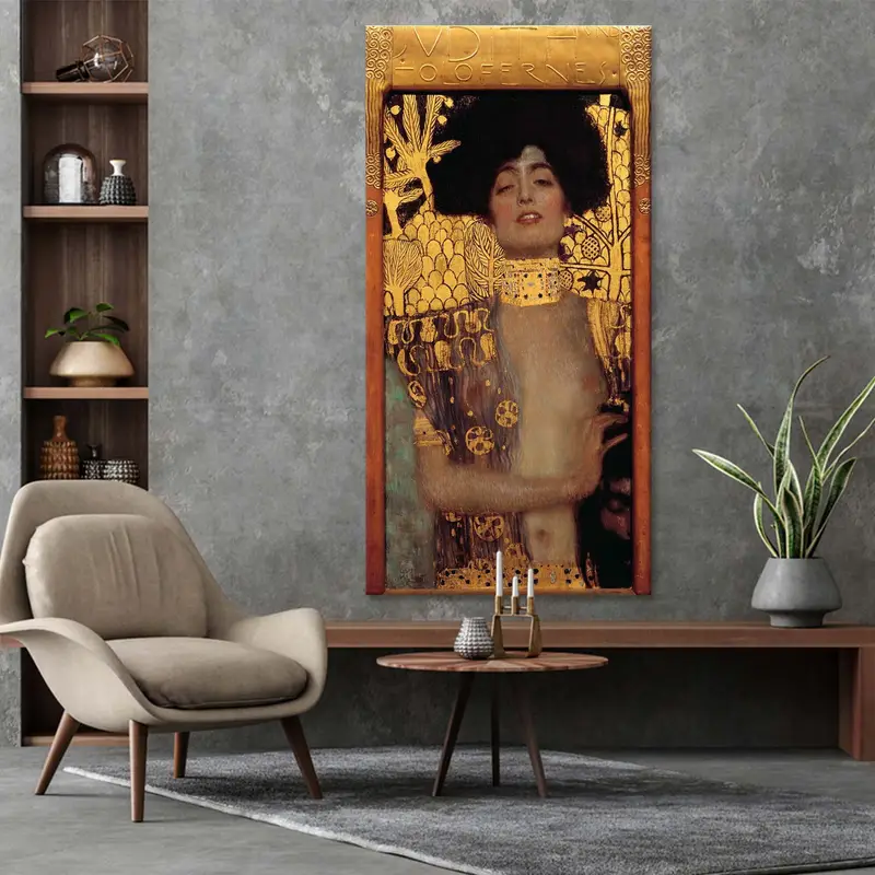 Gustav Klimt, Judith and the Head of Holofernes, Gustav Klimt Art, Fine Art Poster, Wall Decor Art Poster, Klimt Print, Gustav Klimt Poster - 3
