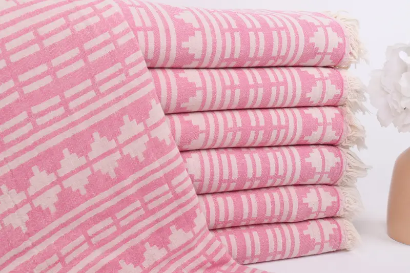 Personalized Bridesmaid Gift, Wedding Favors, Guest Towel, Turkish towel, Holiday Towel, 70x40 Cotton Kilim Design Towel, Valentines Day Gift Idea - 2