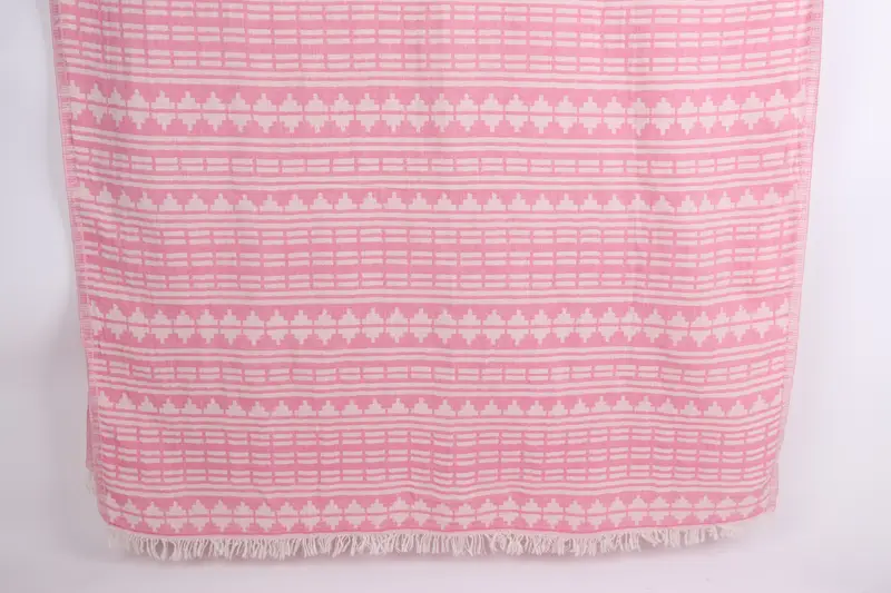 Personalized Bridesmaid Gift, Wedding Favors, Guest Towel, Turkish towel, Holiday Towel, 70x40 Cotton Kilim Design Towel, Valentines Day Gift Idea - 1
