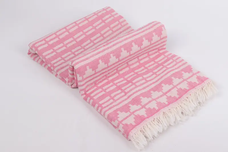 Personalized Bridesmaid Gift, Wedding Favors, Guest Towel, Turkish towel, Holiday Towel, 70x40 Cotton Kilim Design Towel, Valentines Day Gift Idea - 7