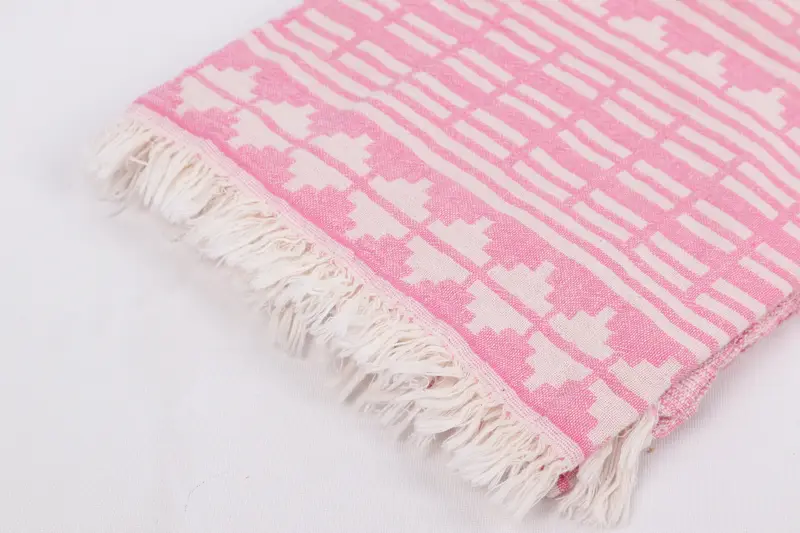 Personalized Bridesmaid Gift, Wedding Favors, Guest Towel, Turkish towel, Holiday Towel, 70x40 Cotton Kilim Design Towel, Valentines Day Gift Idea - 8
