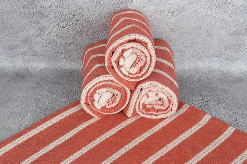 Towel With Name, Bath towel, Spa Towel, Scarf Towel, 68x36 Cotton Striped Towel, Embroidery Towels, Thin towel, Bachelorette Party Gifts Bridesmaids - 8