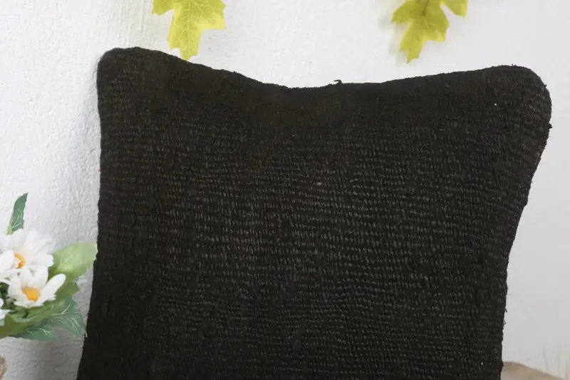 Antique Pillows, Retro Pillow Case, 12x12 Brown Pillow Sham, Turkish Pillow, Pillow Sham, Neutral Cushion, Boho Pillow Sham Cover - 5