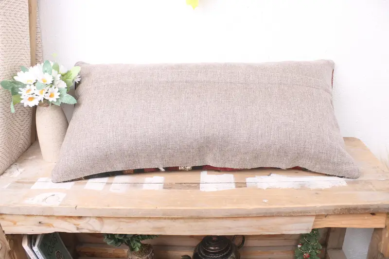 Interior Designer Pillow, Cushion Case, Boho Pillow, Lounge Throw Pillow Case, Neutral Cushion Case, Turkish Pillow, 12x24 Brown Pillow - 7