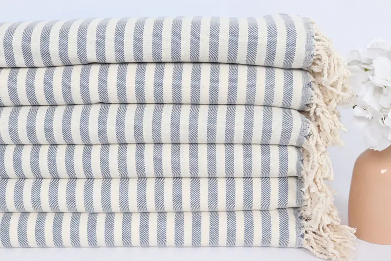 Home Decor Gifts, Wedding For Favor, Personalized Hand Towel, 40x24 Cotton Striped Towel, Gift For The Home Decor, Turkish Tea Towel, Wedding Gift - 3