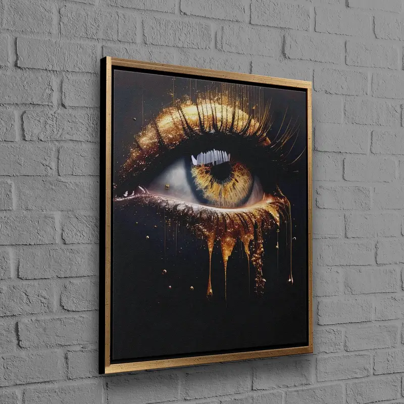 Altın Göz Kanvas: Alanınız için Zarif Baskılı Sanat