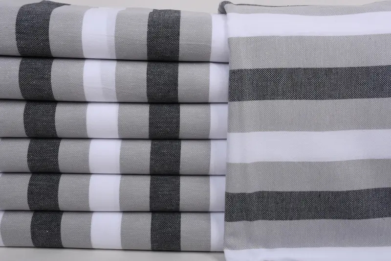Wedding Towel, Housewarming Gift, Quick-dry towel, Bulk Order Towel, 70x40 Cotton Striped Towel, Gifts For Him, Maid Of Honor Gift, Home Decor Gifts - 1
