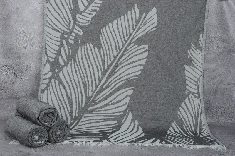 Bridesmaid Proposal Gift, Bachelor Bachelorette Party Favors, Handmade Gift, Peshtemal Towel, 70x40 Cotton Floral Design Towel, Turkish bath towel - 1