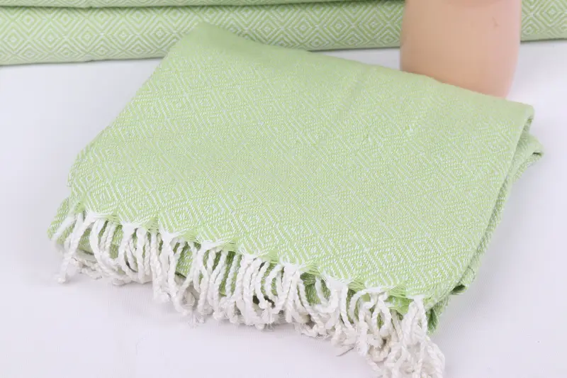 70x38 Cotton Diamond Towel, Pool Towels, Bridesmaid Gifts, Soft and absorbent Turkish towel, Custom Gifts, Beach Towel Bulk, Bridal Shower Favors - 5