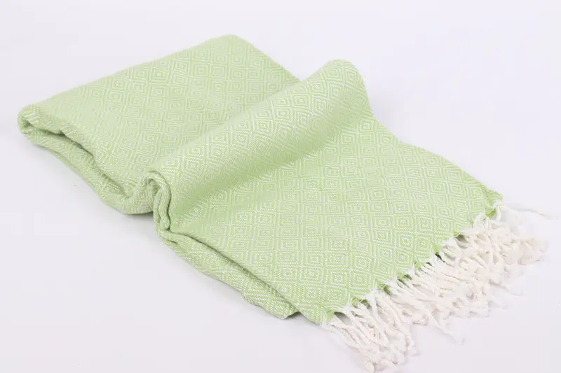 70x38 Cotton Diamond Towel, Pool Towels, Bridesmaid Gifts, Soft and absorbent Turkish towel, Custom Gifts, Beach Towel Bulk, Bridal Shower Favors - 6