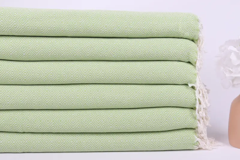 70x38 Cotton Diamond Towel, Pool Towels, Bridesmaid Gifts, Soft and absorbent Turkish towel, Custom Gifts, Beach Towel Bulk, Bridal Shower Favors - 3