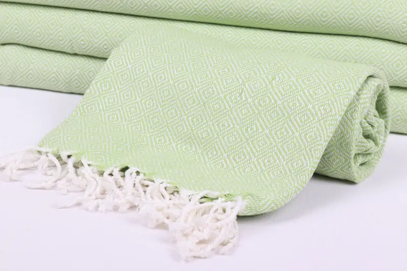 70x38 Cotton Diamond Towel, Pool Towels, Bridesmaid Gifts, Soft and absorbent Turkish towel, Custom Gifts, Beach Towel Bulk, Bridal Shower Favors - 4
