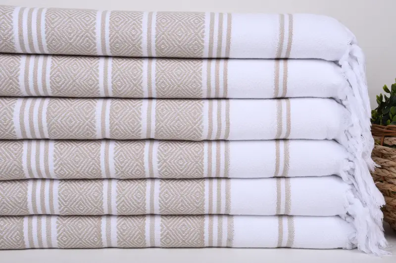 Personalized Gifts, Bridesmaid Gift, Bachelor Party Favors, 40x18 Cotton Diamond Towel, Organic Towel, Monogram Kitchen Towel, Monogram Hand Towel - 2