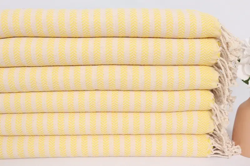 Wedding Favors, Bridesmaid Gift, Personalized Dish Towel, Guest Towel, Bridesmaid Gifts Personalized, 40x18 Cotton Chevron Towel, Turkish Hand Towel - 3
