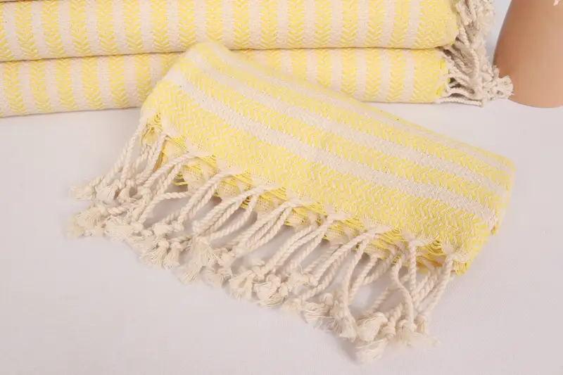 Wedding Favors, Bridesmaid Gift, Personalized Dish Towel, Guest Towel, Bridesmaid Gifts Personalized, 40x18 Cotton Chevron Towel, Turkish Hand Towel - 4