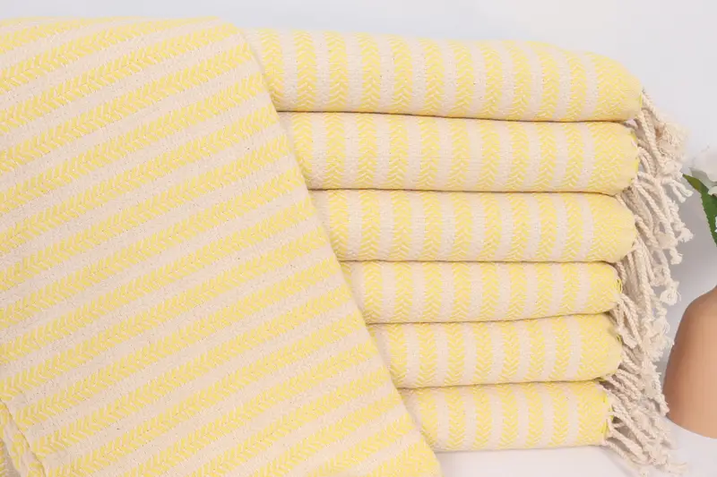 Wedding Favors, Bridesmaid Gift, Personalized Dish Towel, Guest Towel, Bridesmaid Gifts Personalized, 40x18 Cotton Chevron Towel, Turkish Hand Towel - 1