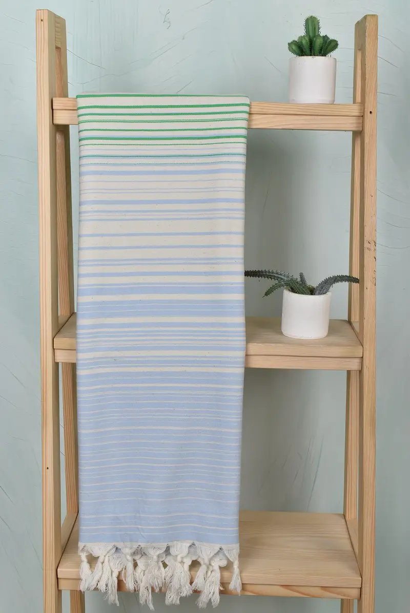 Turkish Towel Beach, Bachelorette Towel, Monogrammed Turkish Towel, Xmas Gifts, Wedding Gift, Beach Towel Gift, 70x36 Cotton Striped Towel - 8