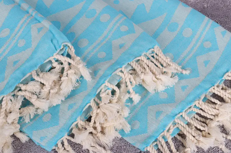 Girls Weekend Getaways Gifts, Spa Gift, Quick-Dry Beach Towel, 70x40 Cotton Round Pattern Towel, Cotton towel, Yoga Towel, Monogrammed Beach Towel - 6