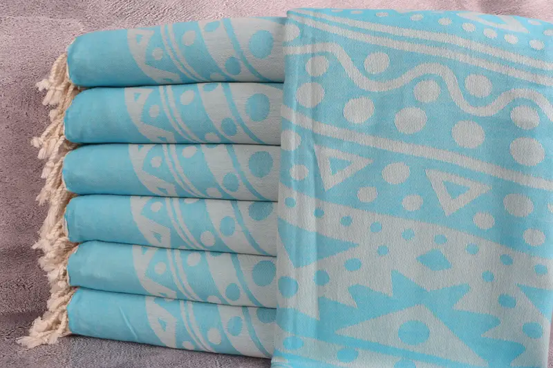 Girls Weekend Getaways Gifts, Spa Gift, Quick-Dry Beach Towel, 70x40 Cotton Round Pattern Towel, Cotton towel, Yoga Towel, Monogrammed Beach Towel - 2