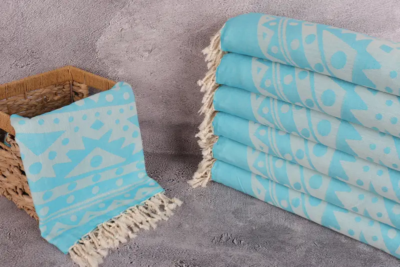 Girls Weekend Getaways Gifts, Spa Gift, Quick-Dry Beach Towel, 70x40 Cotton Round Pattern Towel, Cotton towel, Yoga Towel, Monogrammed Beach Towel - 4
