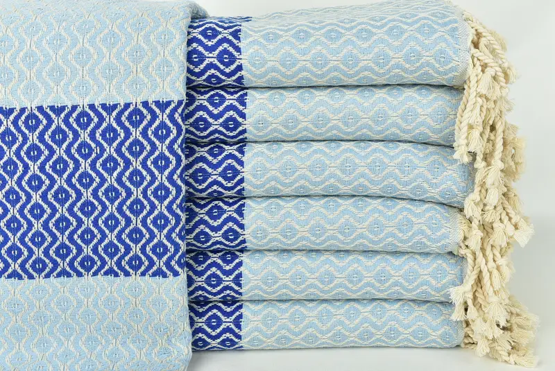 Gift For Her, 70x40 Cotton Striped Towel, Absorbent towel, Quick-dry peshtemal, Beach Towel Personalized, Bridesmaid Favors, Organic Towel - 1