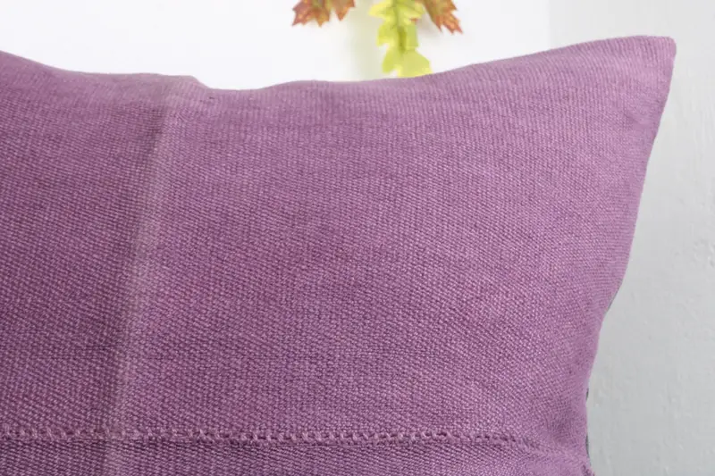 Pillow, Ethnical Kilim Rug Pillow, Nomadic Pillow, Boho Pillow Sham Cover, Pillow for Sofa, 32x32 Pink Cushion Cover, Cozy Throw Pillow Case - 5