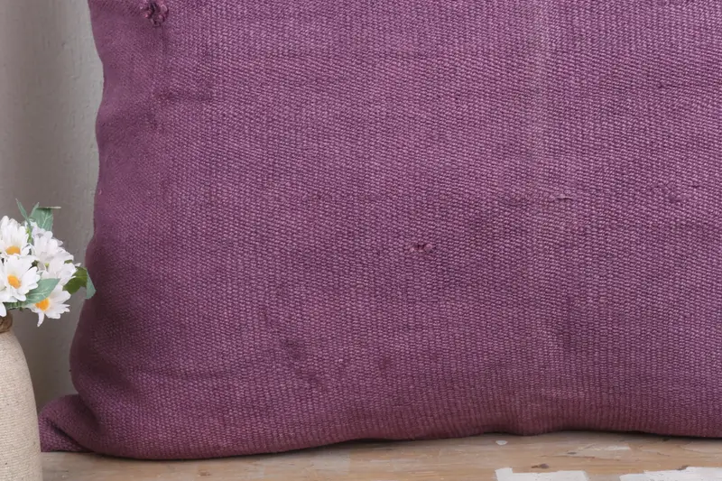 Pillow, Ethnical Kilim Rug Pillow, Nomadic Pillow, Boho Pillow Sham Cover, Pillow for Sofa, 32x32 Pink Cushion Cover, Cozy Throw Pillow Case - 3