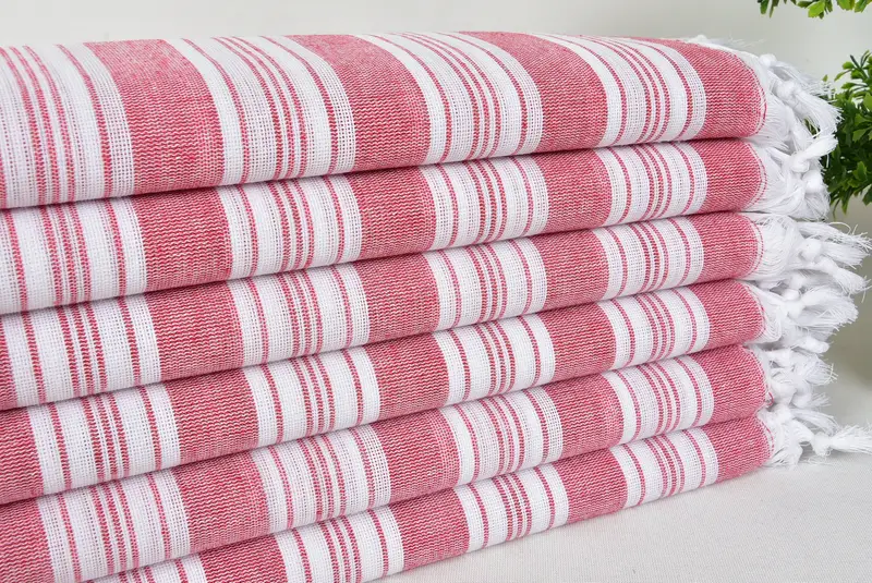 Gift For Him, Wedding Gifts Towel, Extra large Turkish bath towel, 70x40 Cotton Striped Towel, Monogram Turkish Towel, Personalized Gift For Him - 3