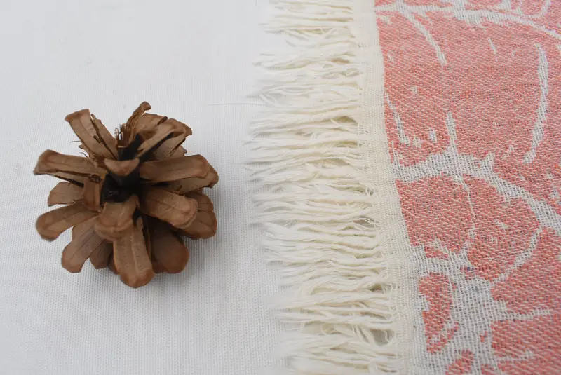 Woven Blanket, Boho Throw Blankets, Turkish Blanket, Valentines Day Gift Idea, 88x64 Cotton Underwater Animals Design Towel, Turkish Towel Blanket - 8