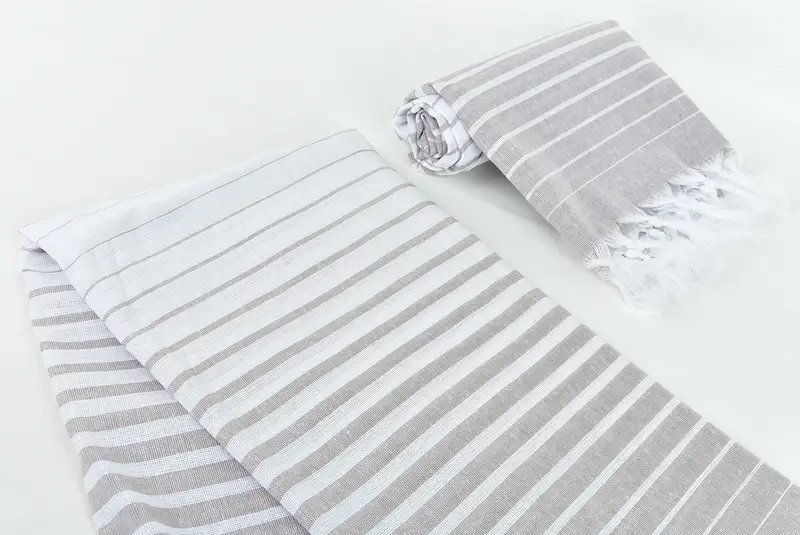 Fouta towel, Bachelor Bachelorette Party Favors, 70x40 Cotton Striped Towel, Beach towel, Merry Christmas Gifts, Spooky Bachelorette Party Favors - 7