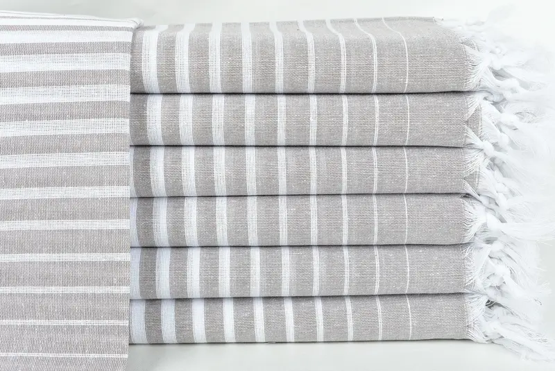 Fouta towel, Bachelor Bachelorette Party Favors, 70x40 Cotton Striped Towel, Beach towel, Merry Christmas Gifts, Spooky Bachelorette Party Favors - 1