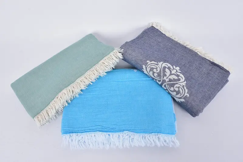70x60 Cotton Baroque Towel, Monogram Blanket, Bachelorette Party Favors, Monogram Beach Blanket, Wedding Gift, Throw Blanket, Organic Beach Blanket - 8