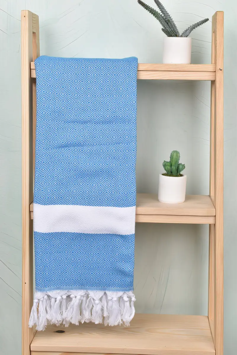 Friends Beach Towel, 70x40 Cotton Diamond Towel, Embroidered Towel, Spa Gift Towel, Soft towel, Pool Towels, Christmas Favors, Turkish beach towel - 8
