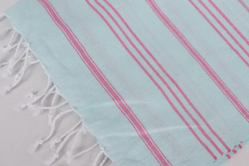 Towel With Name, Kitchen Towel, Monogram Hand Towel, Monogram Kitchen Towel, Wedding Hand Made Gift, 40x24 Cotton Striped Towel, Bridal Shower Favor - 7